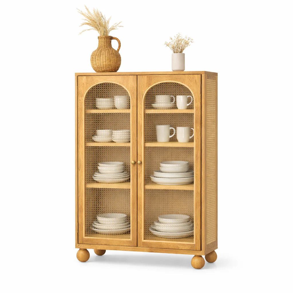 Valencia Rattan Large Crockery Unit