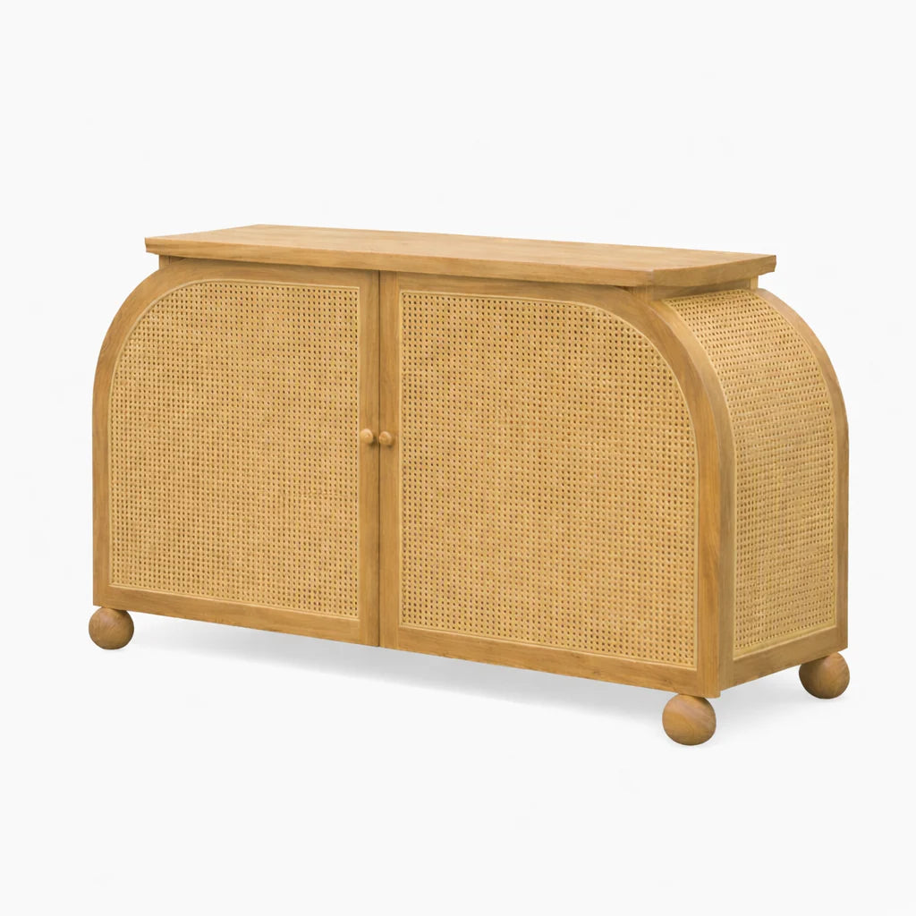 Valencia Rattan Bar Cabinet