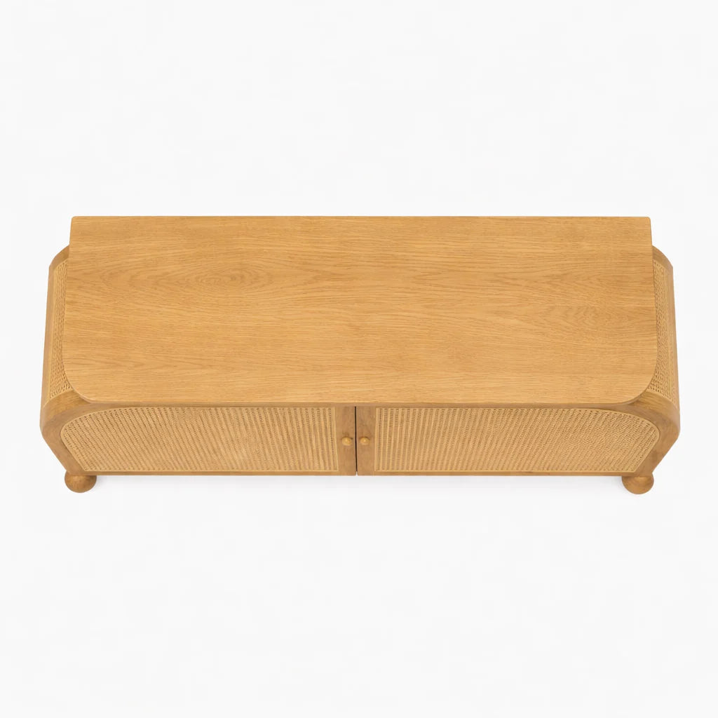 Valencia Rattan Bar Cabinet