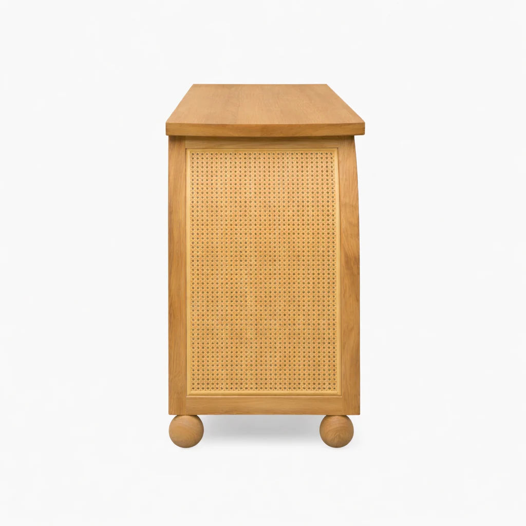 Valencia Rattan Bar Cabinet