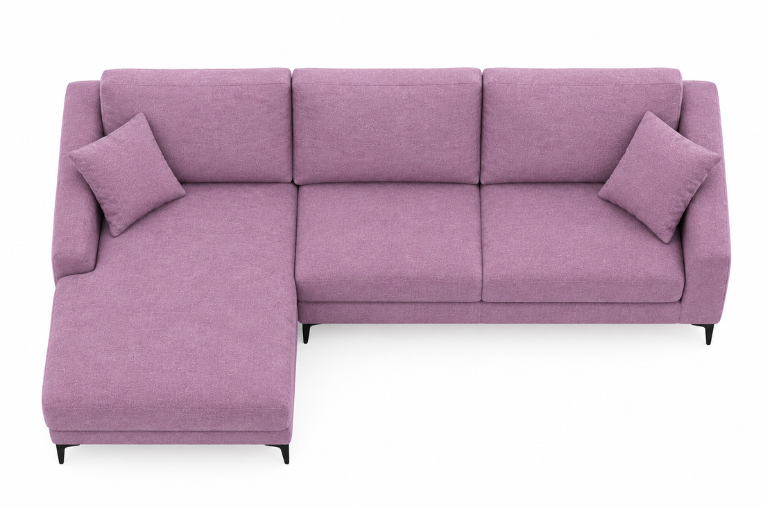 Casella 2-Seater Sectional Sofa with Left Chaise Lounge