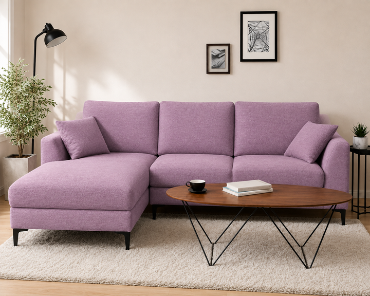 Casella 2-Seater Sectional Sofa with Left Chaise Lounge