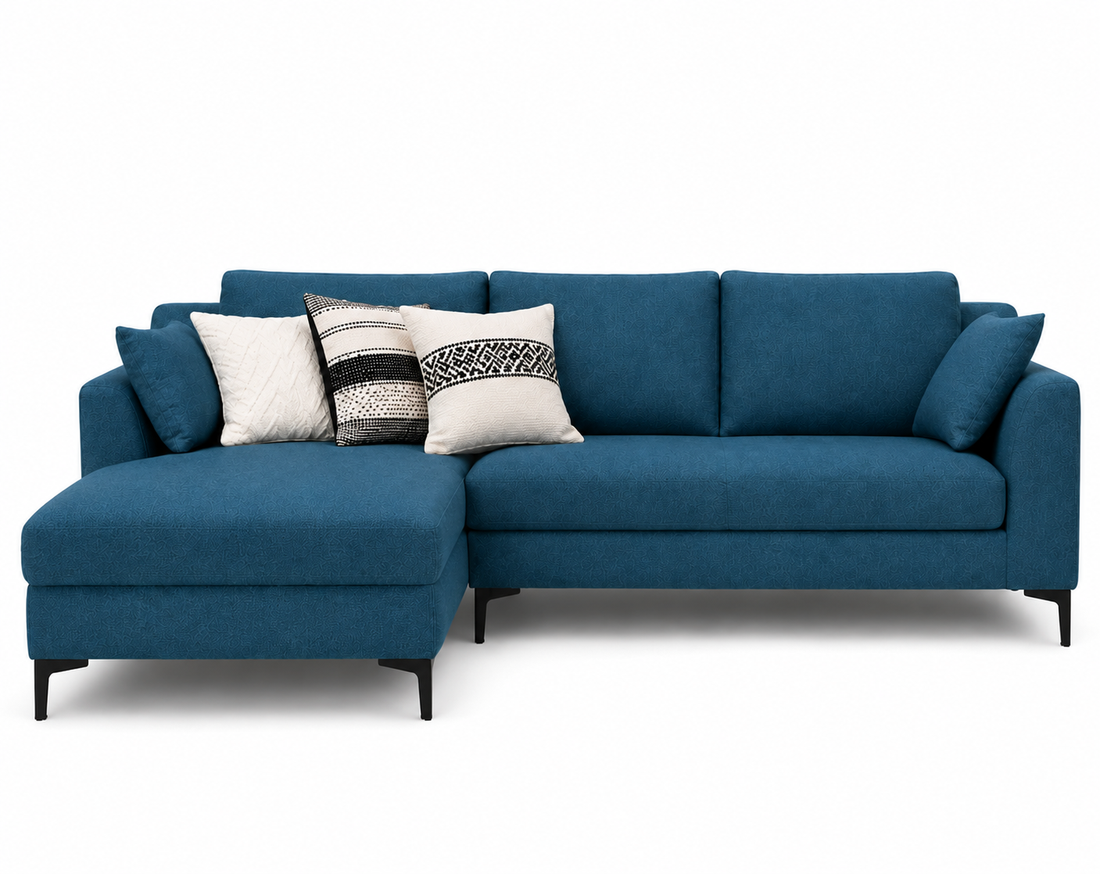 Casella 2-Seater Sectional Sofa with Left Chaise Lounge