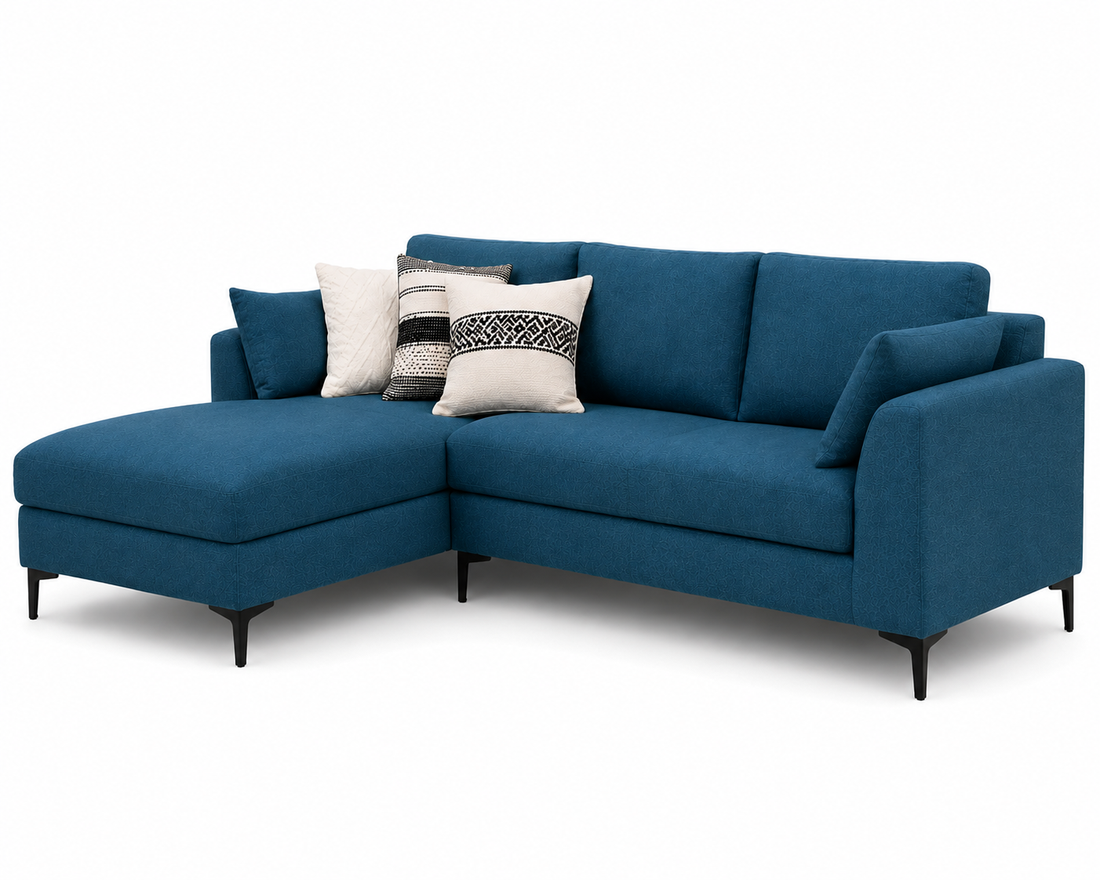 Casella 2-Seater Sectional Sofa with Left Chaise Lounge