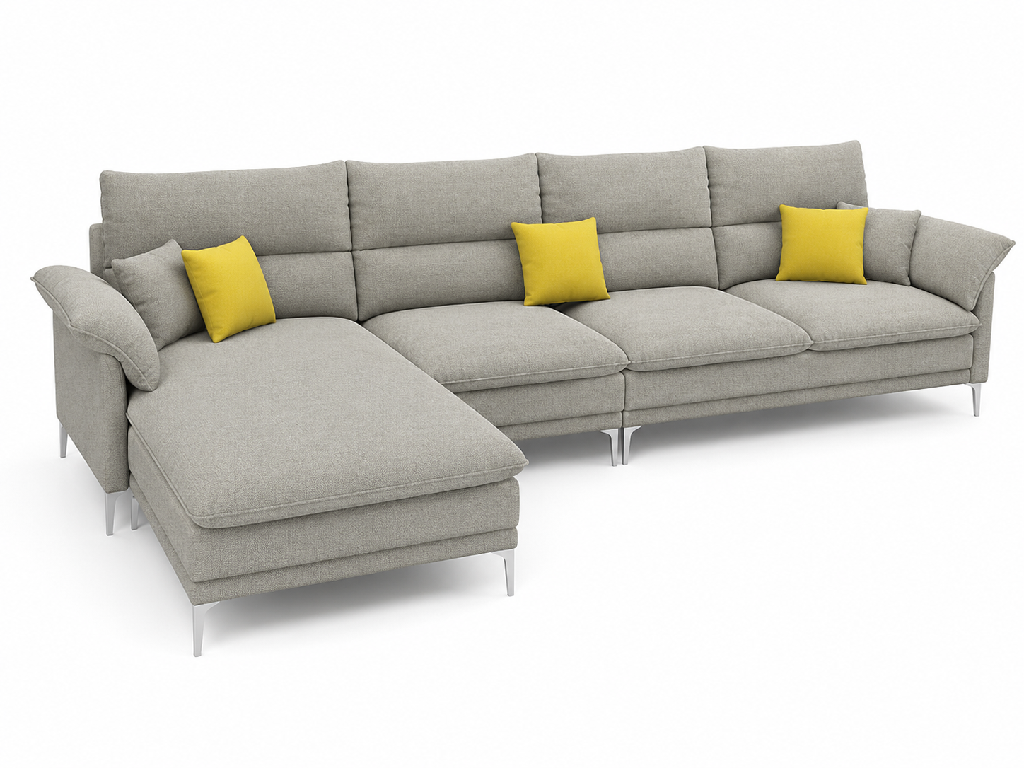 Aurora Sectional Sofa with Left Chaise Lounge