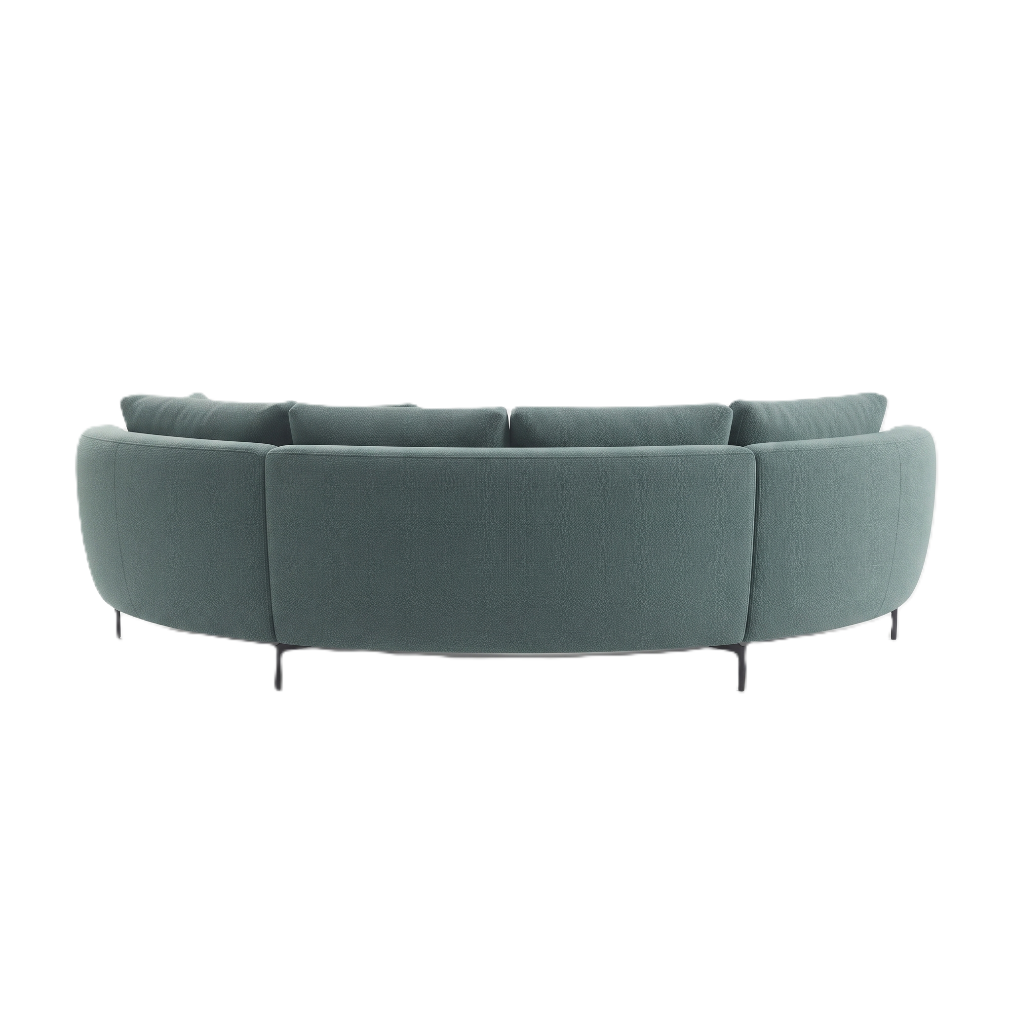 Aria 4-Seater L-Shaped Corner Sofa with Right-Facing Chaise