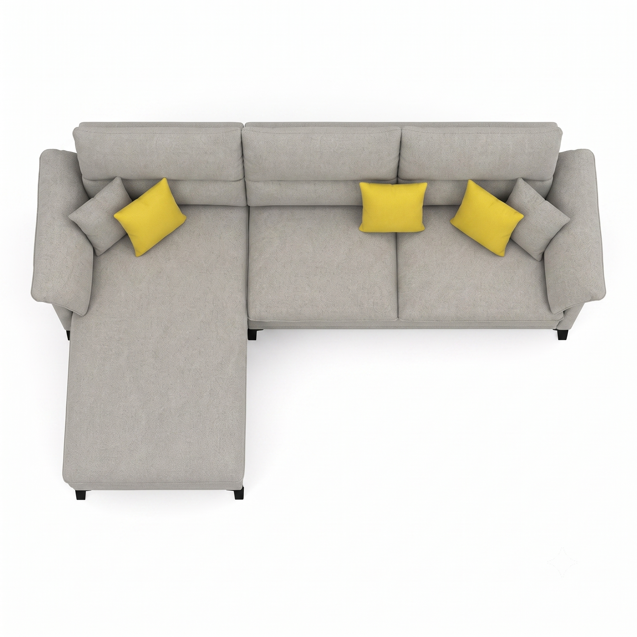 Aurora Sectional Sofa with Left Chaise Lounge
