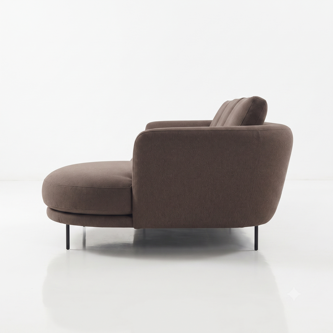 Aria 4-Seater L-Shaped Corner Sofa with Right-Facing Chaise