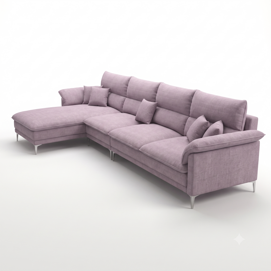 Aurora Sectional Sofa with Left Chaise Lounge