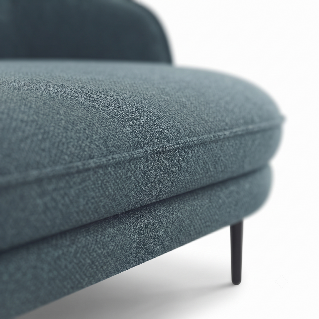 Verona 3 Seater L Shape Sofa with Right Chaise Lounge and Accent Pillows