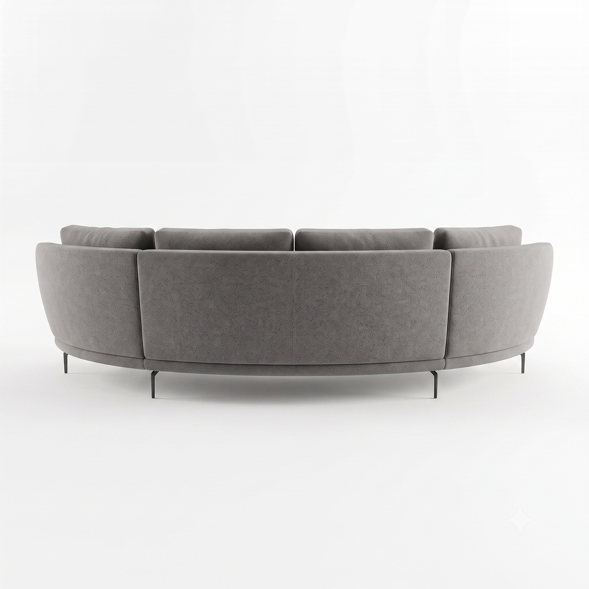 Aria 4-Seater L-Shaped Corner Sofa with Right-Facing Chaise