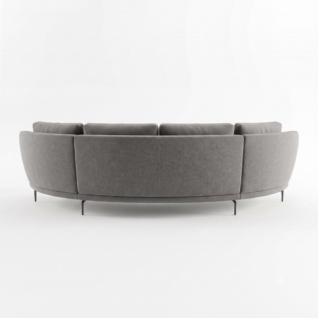 Aria 4-Seater L-Shaped Corner Sofa with Right-Facing Chaise