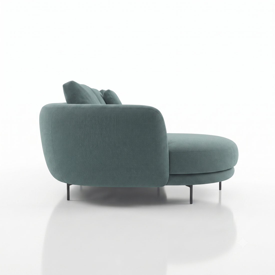 Aria 4-Seater L-Shaped Corner Sofa with Right-Facing Chaise