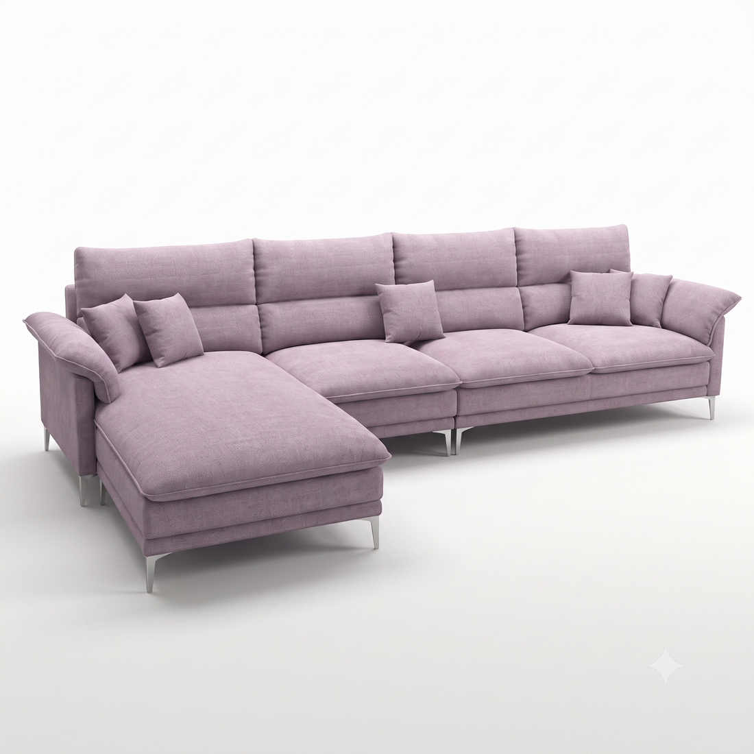 Aurora Sectional Sofa with Left Chaise Lounge