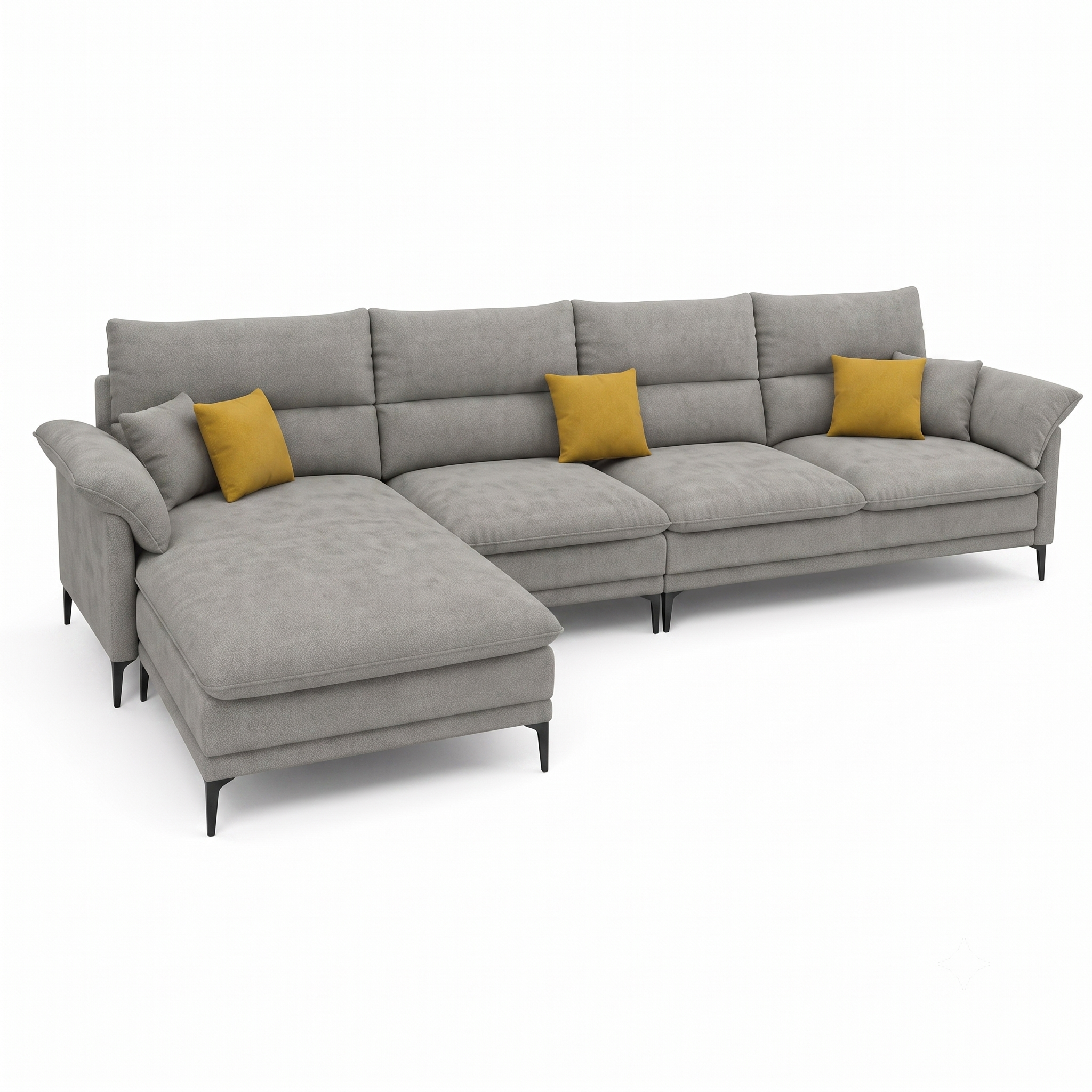 Aurora Sectional Sofa with Left Chaise Lounge