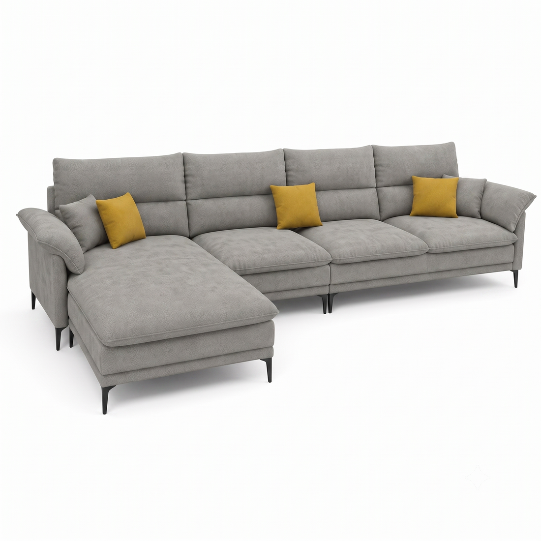 Aurora Sectional Sofa with Left Chaise Lounge