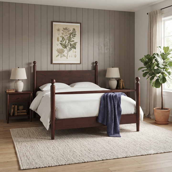 Majestic Posture – Sheesham Wood Poster Bed