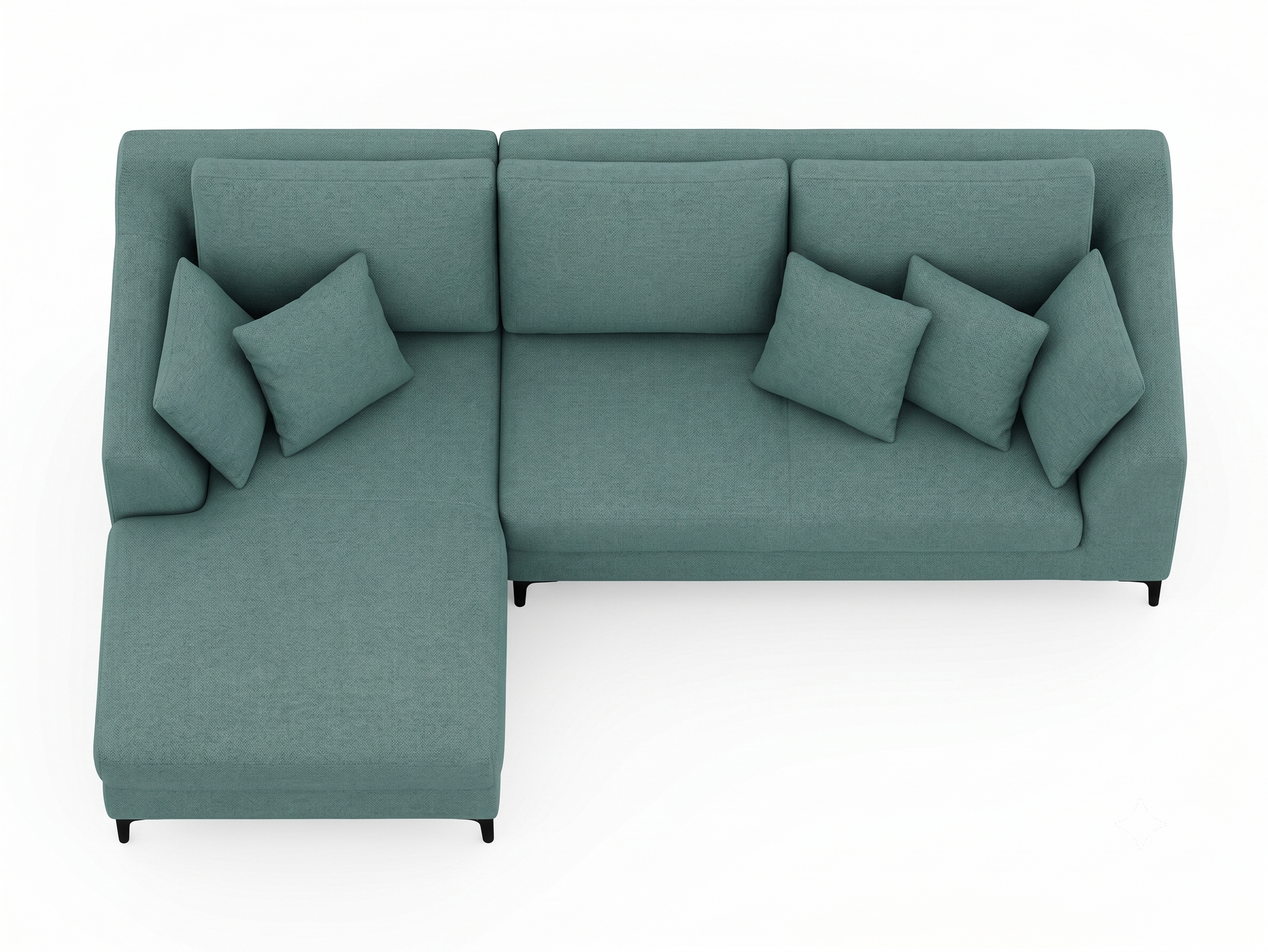 Casella 2-Seater Sectional Sofa with Left Chaise Lounge