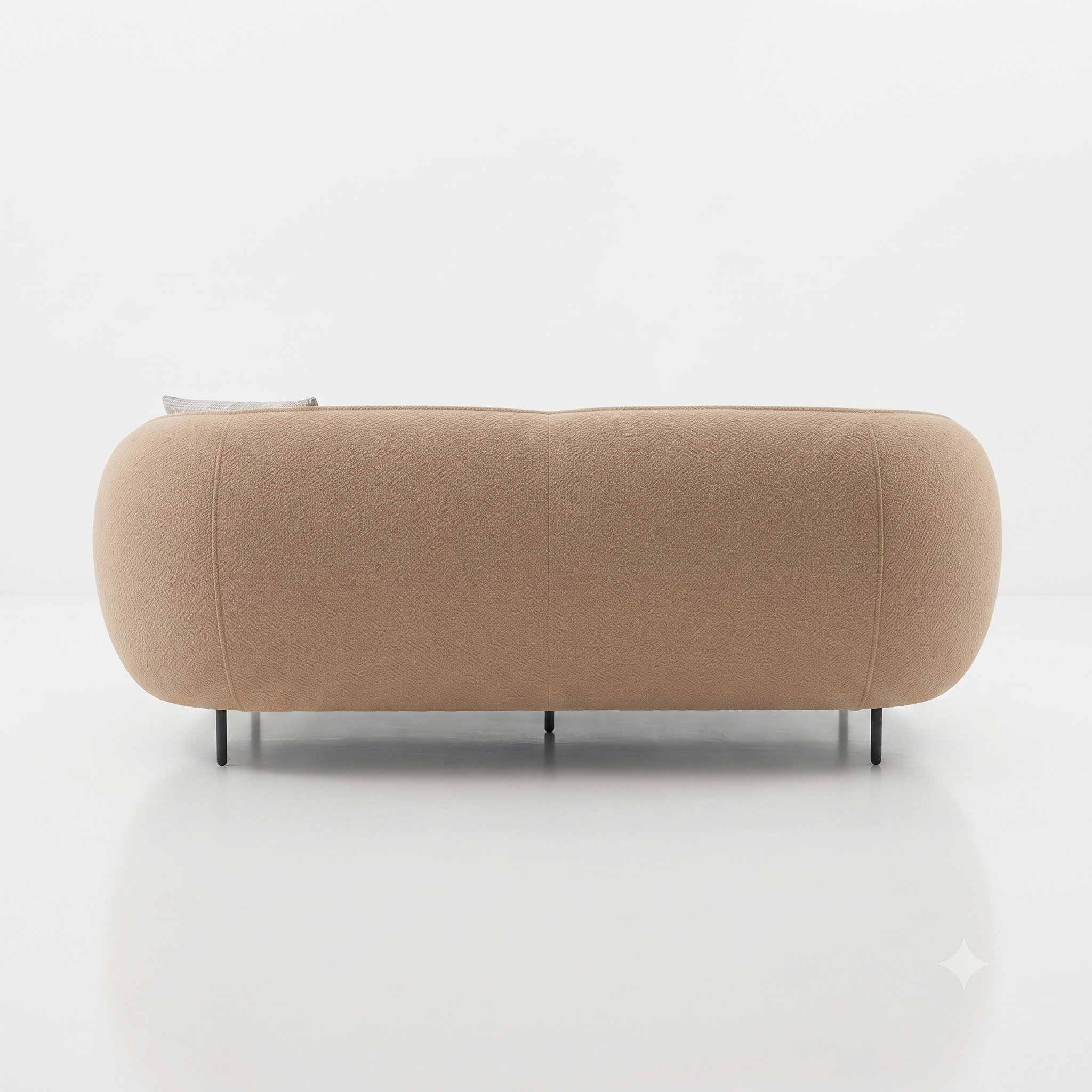 Verona 3 Seater L Shape Sofa with Right Chaise Lounge and Accent Pillows