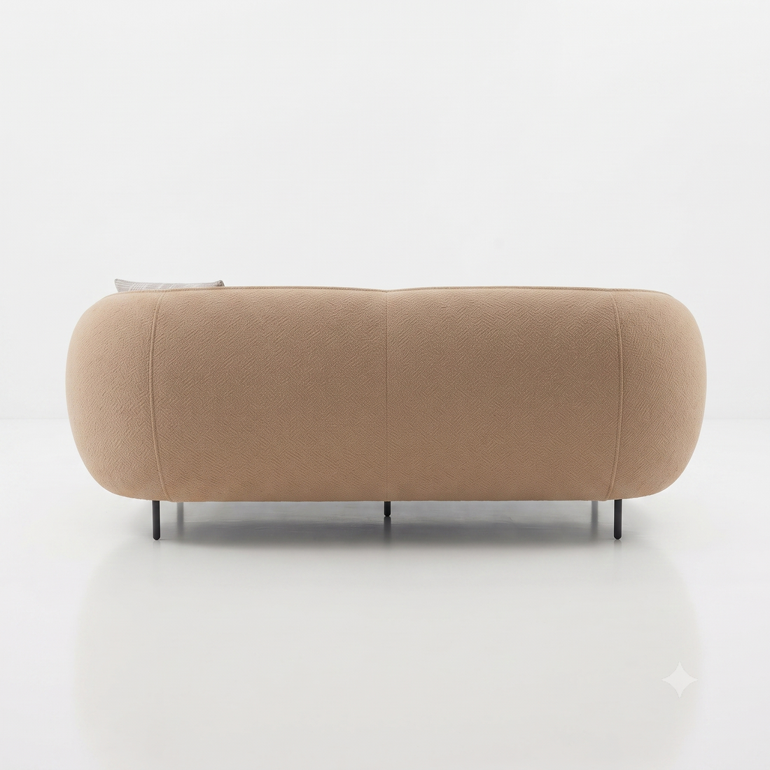 Verona 3 Seater L Shape Sofa with Right Chaise Lounge and Accent Pillows