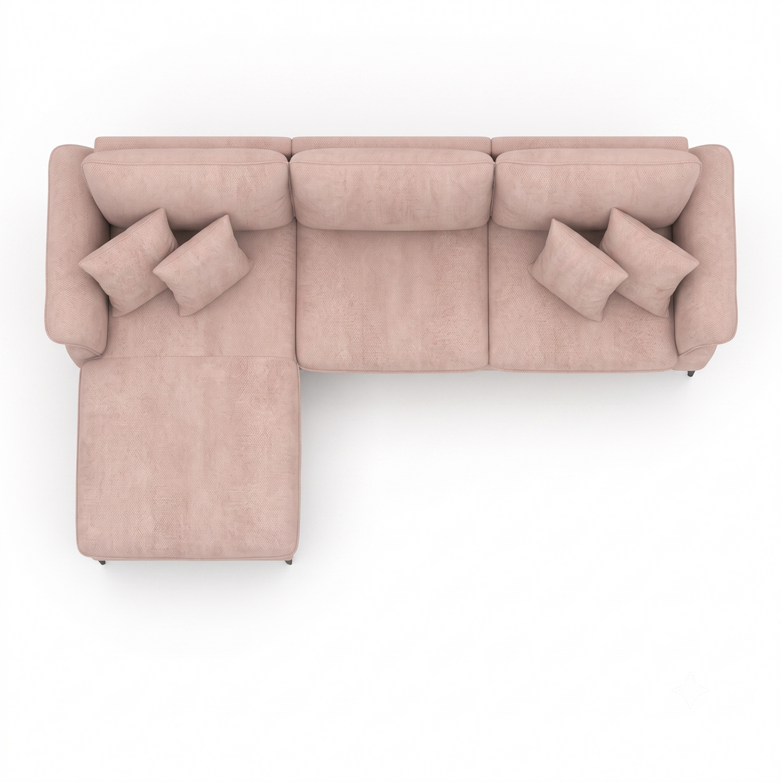 Aurora Sectional Sofa with Left Chaise Lounge