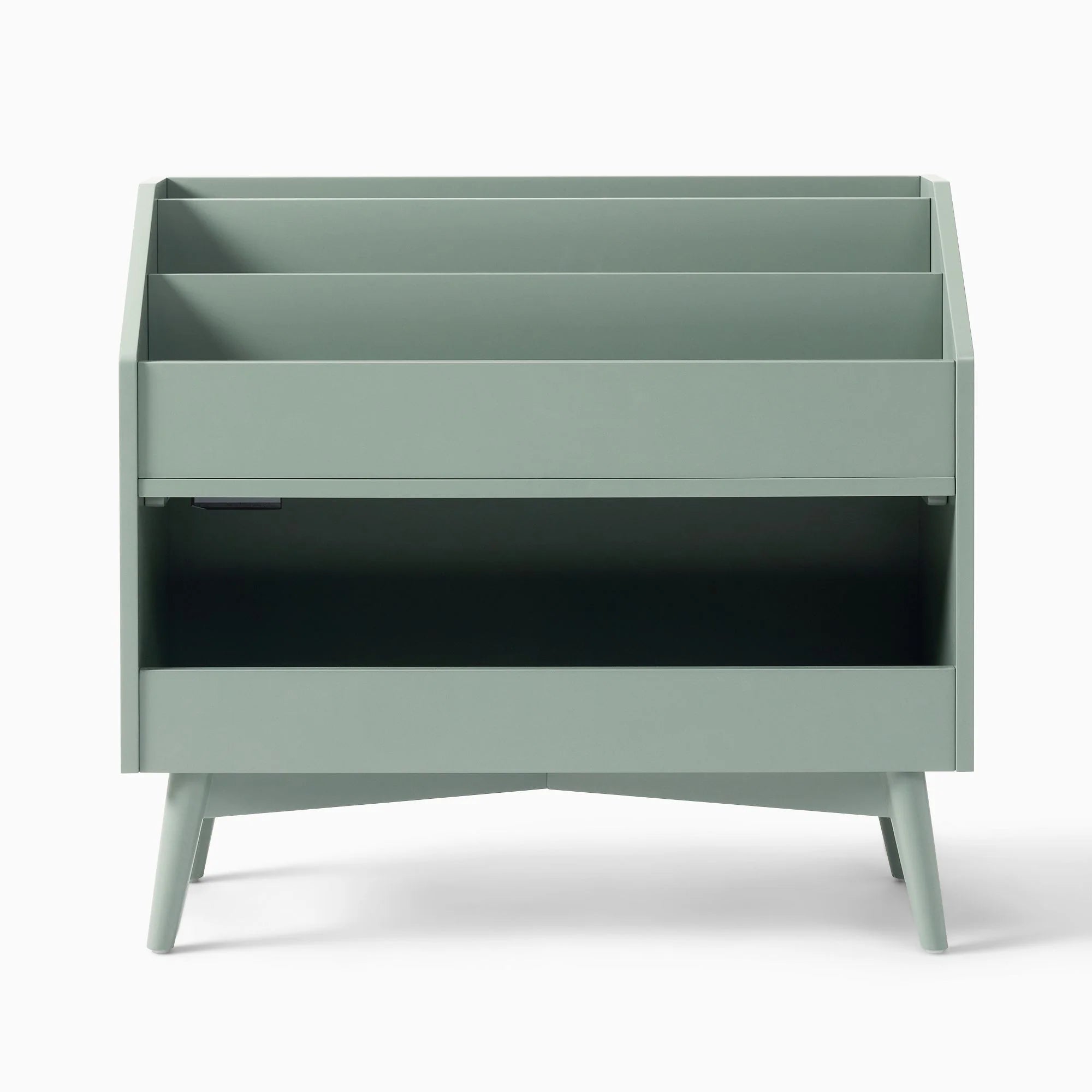 Mid-Century Toy Dump w/ Bookrack