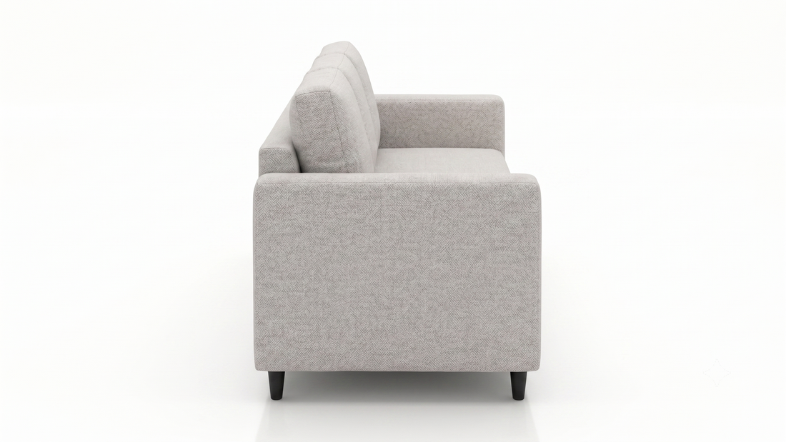 Nordic 3+1+1 Sofa Set — 3-Seater Sofa with 2 Matching Armchairs