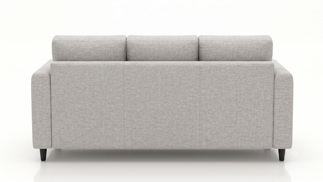 Nordic 3+1+1 Sofa Set — 3-Seater Sofa with 2 Matching Armchairs