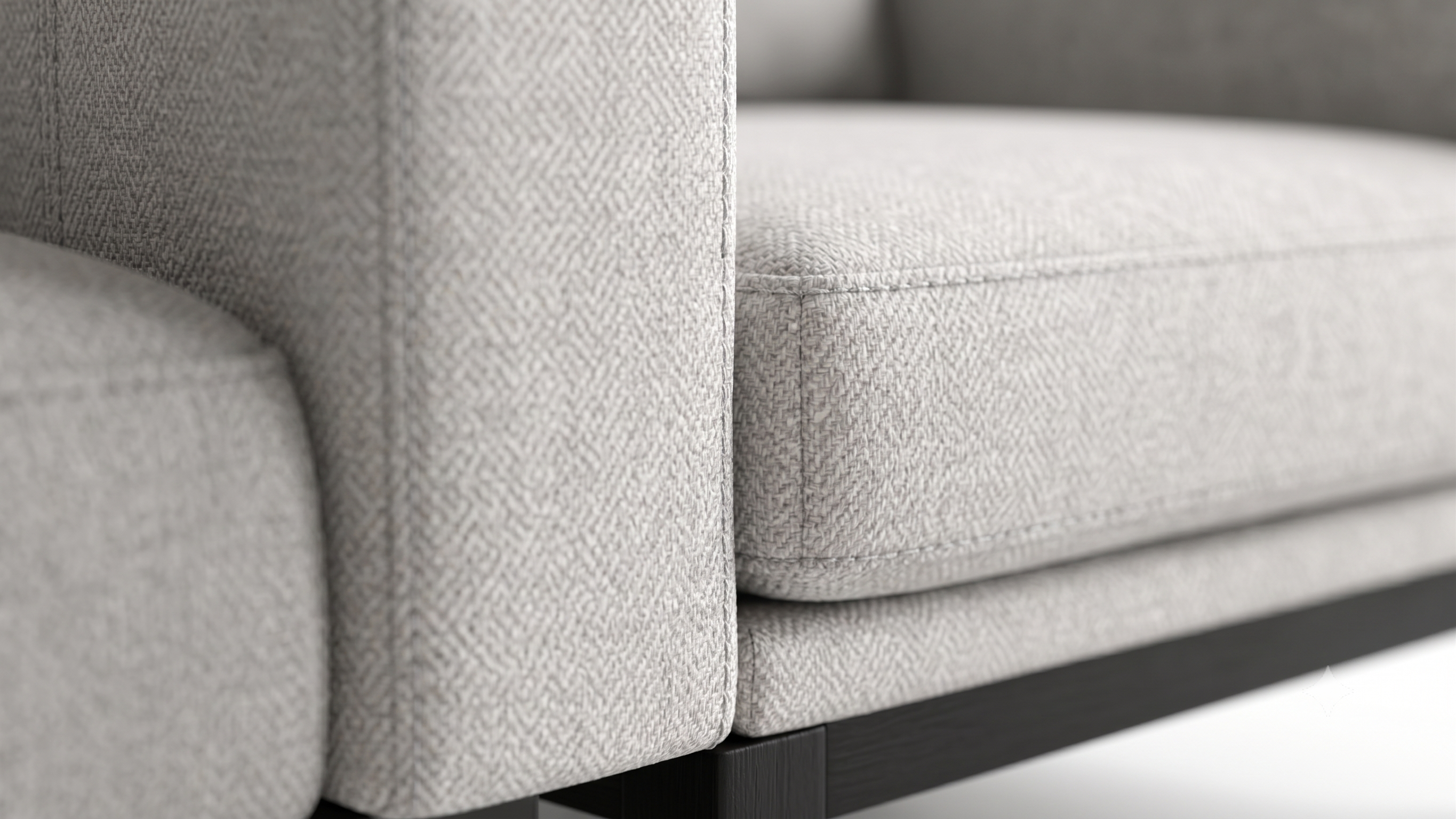 Nordic 3+1+1 Sofa Set — 3-Seater Sofa with 2 Matching Armchairs