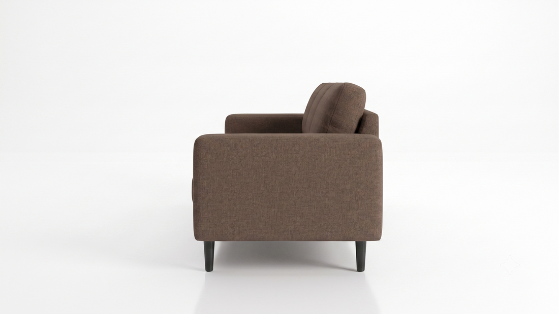 Nordic 3+1+1 Sofa Set — 3-Seater Sofa with 2 Matching Armchairs