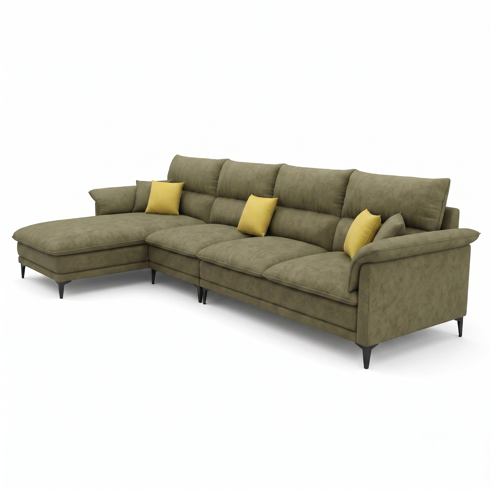 Aurora Sectional Sofa with Left Chaise Lounge